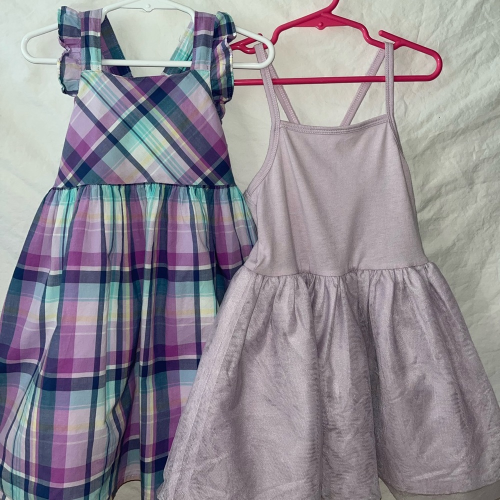 Pair of Toddler Girls Dresses 4/5T